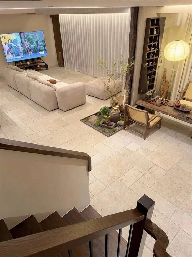 Asian Beige Limestone Tile factory