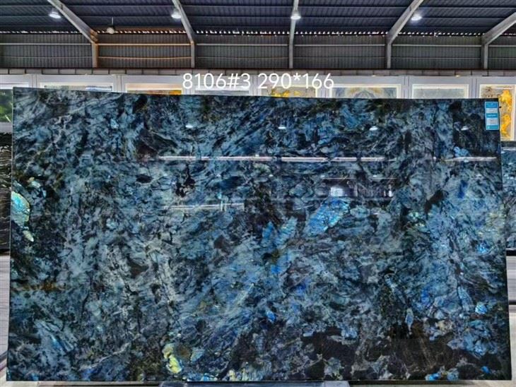 Blue Emerald Slabs for kitchen