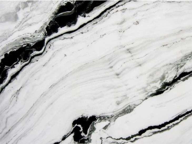 Luxury Panda White Marble Slab