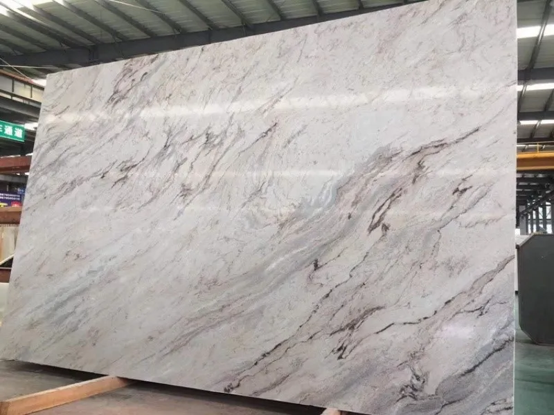 High Grade Coffee Gold Marble Slab for Flooring High Grade Coffee Gold Marble Slab for Flooring