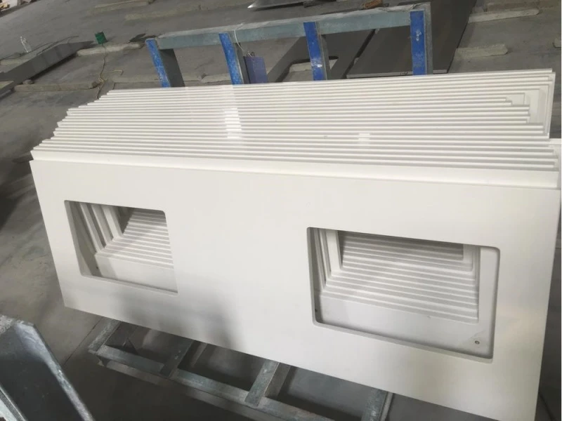 Pure White quartz countertop Pure White quartz countertop