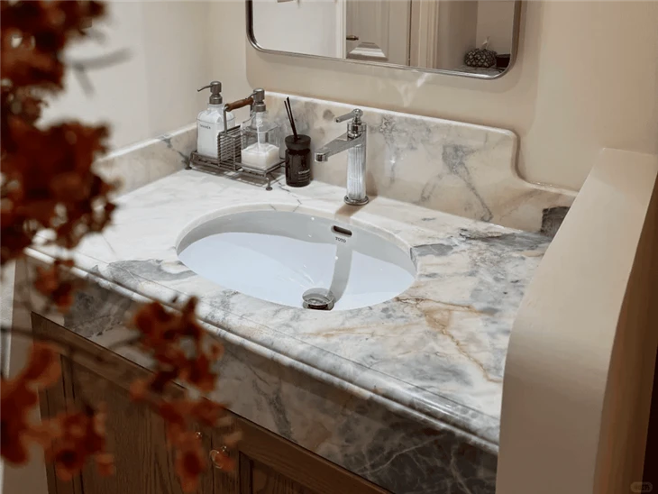 Bvlgari Blue Marble Vanity Top