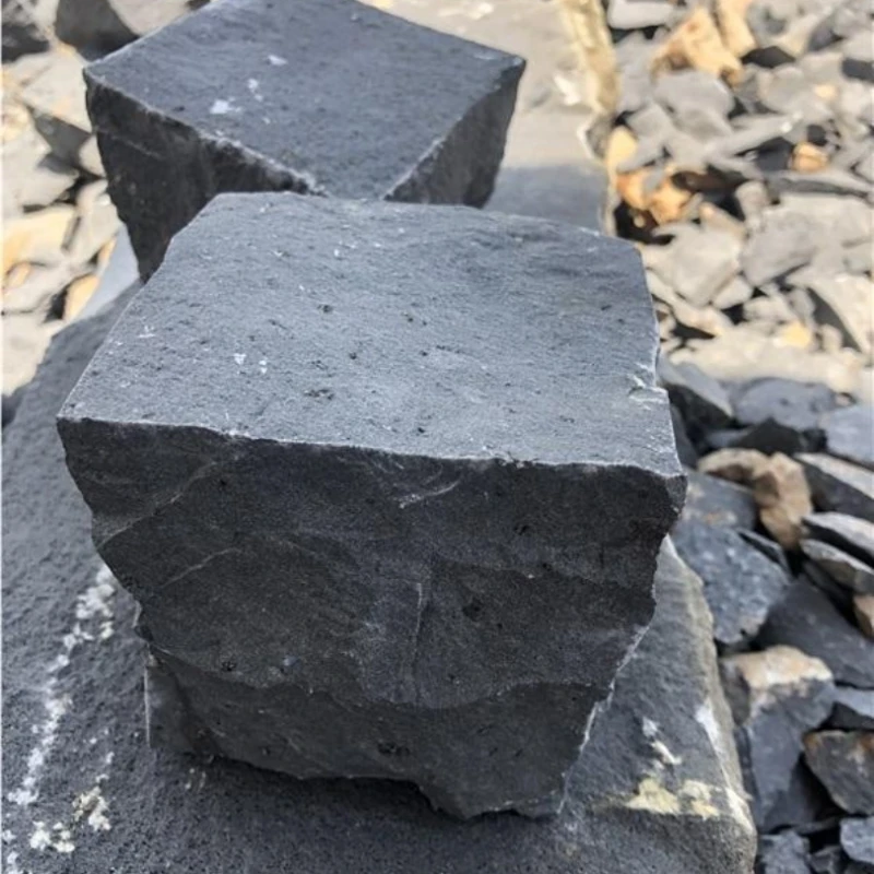 Zhangpu Black Basalt Paver Floor Tiles